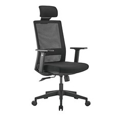 Siège de bureau ergonomique haut de gamme avec dossier haut Ergo Office, ER-425